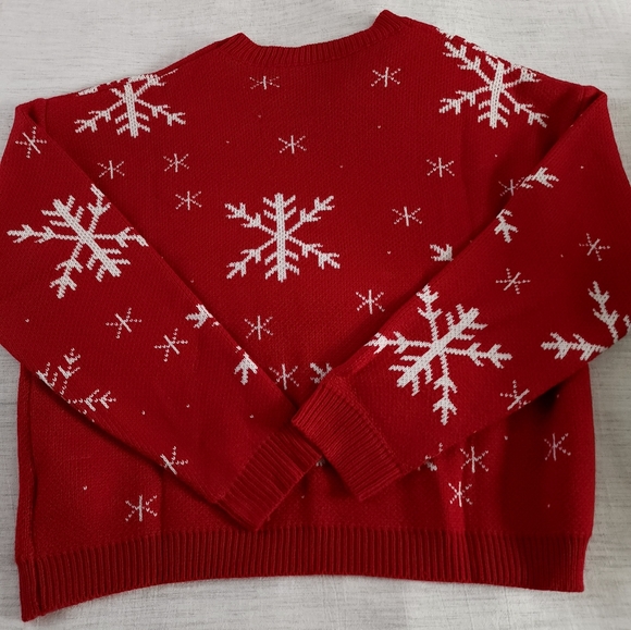 Cozy Snowflake Sweater Size:XL - Picture 4 of 7